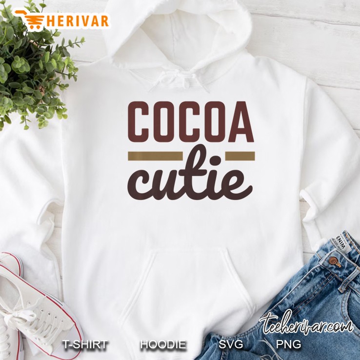 Cocoa Cutie African American Womens Hoodie
