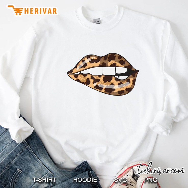 Leopard Lips Fashion Lip Art Design Print Gift Mugs