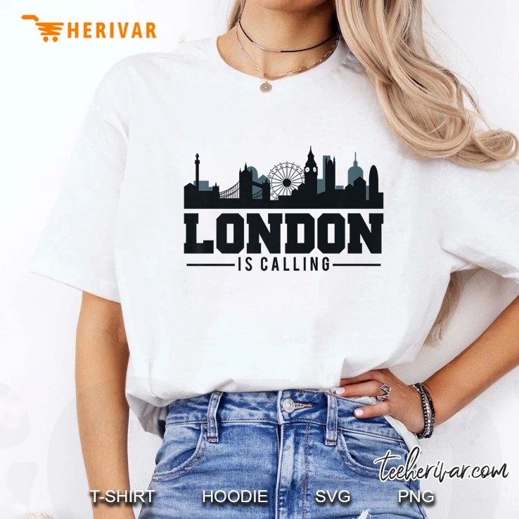 London Is Calling - London Uk Skyline Ladies Tee