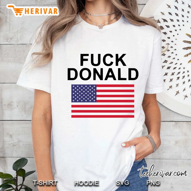 Fuck Donald Trump Ladies Tee