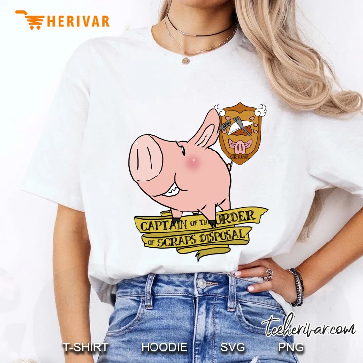 Sir Hawk, Captain Of Scraps Disposal Ladies Tee