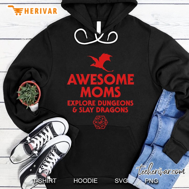 Awesome Moms Explore Dungeons And Slay Dragons Geek Mom Gift Mugs