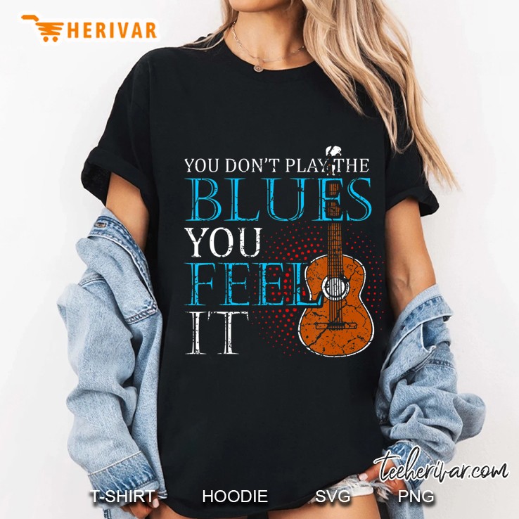 Blues Music Music Band Lover Guitar Teacher Tee Ladies Tee