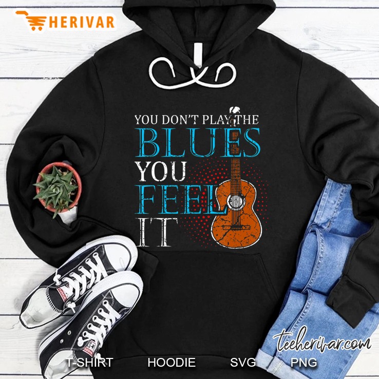Blues Music Music Band Lover Guitar Teacher Tee Hoodie