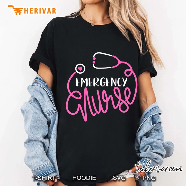 Emergency Nurse Shirt Emergency Department Nurse Tshirt Gift Ladies Tee