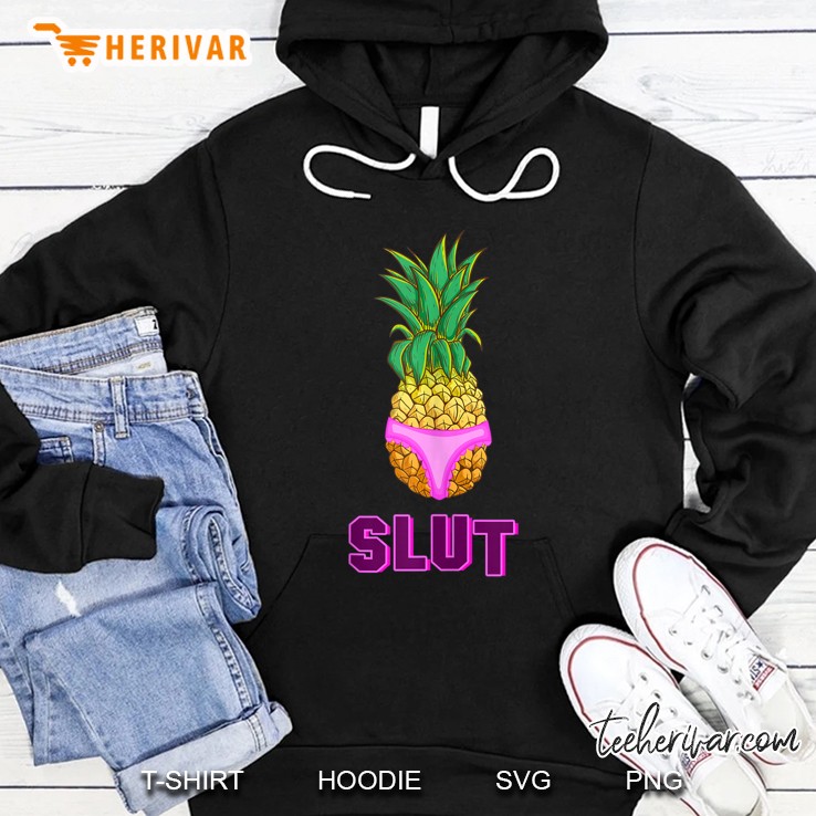 Funny Sarcastic Pineapple Slut Brooklyn Tank Top Mugs