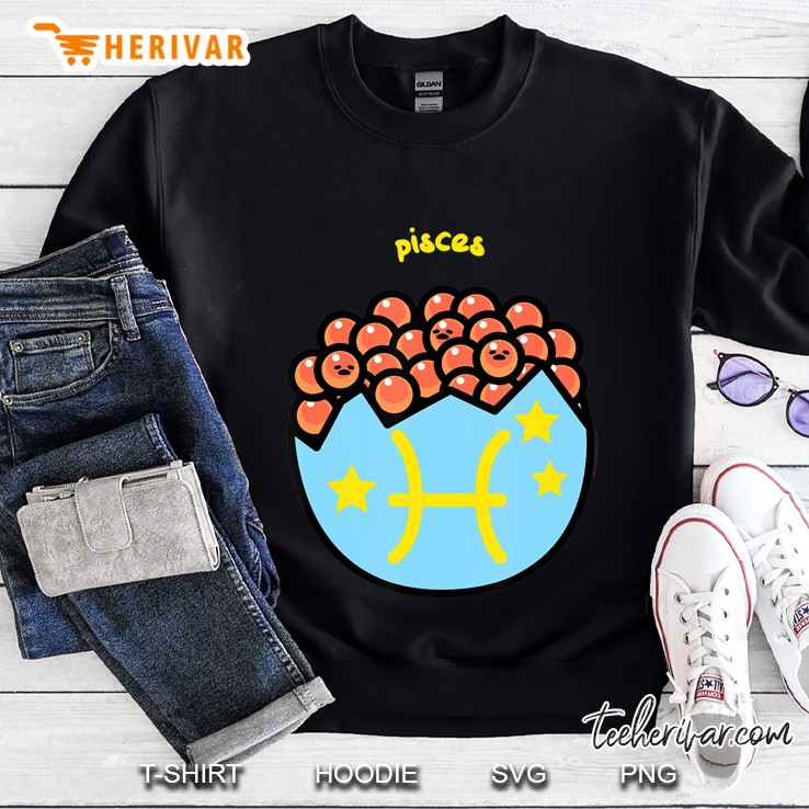 Gudetama Zodiac Pisces Tee Shirt Sweatshirt