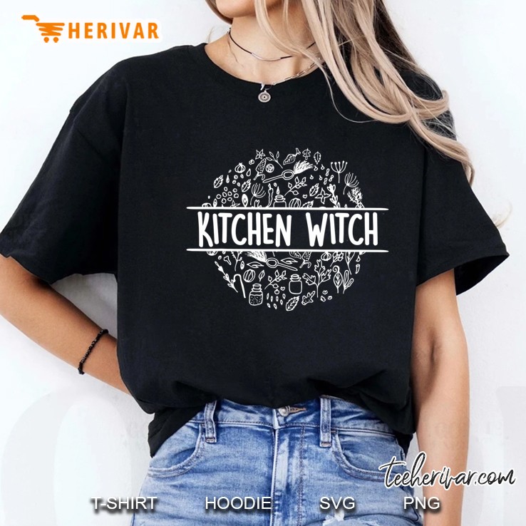 Herbalist Kitchen Witch Shirt Cooking Tee For Friend Gift Hoodie