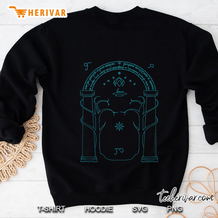 Lord Of The Rings Doors Of Durin Tank Top Sweatshirt