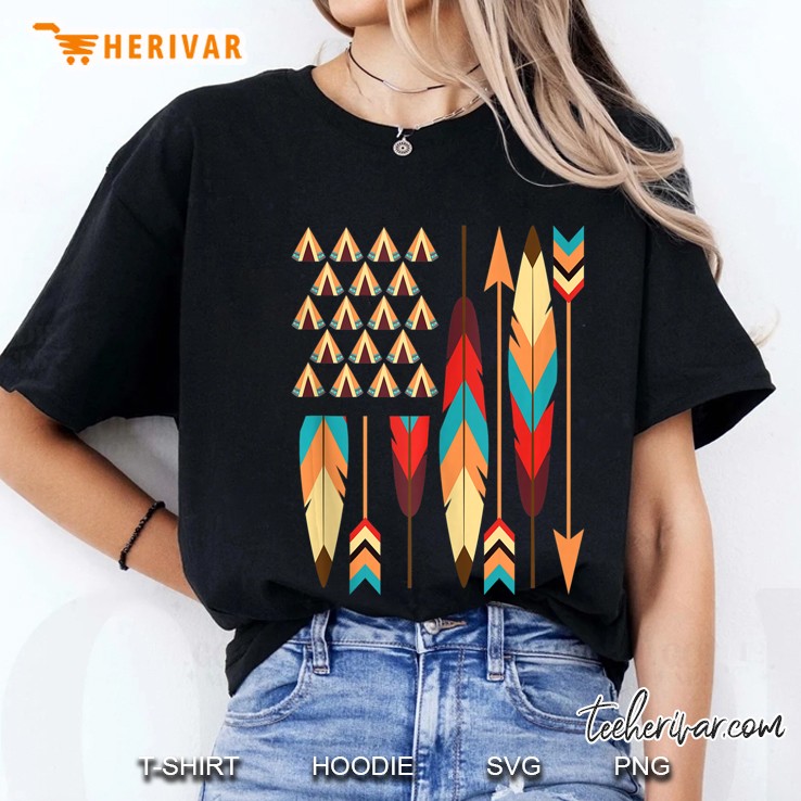 Native American Pride Usa Flag Tank Top Hoodie