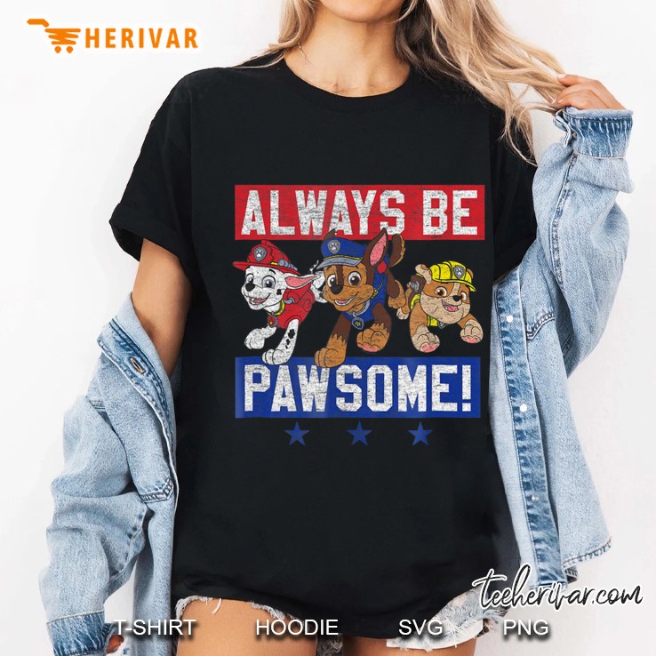 Paw Patrol Be Pawsome Ladies Tee