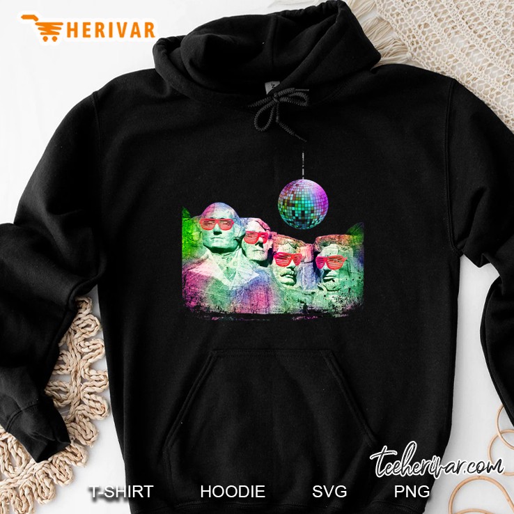Retro Mount Rushmore Souvenir Shirt Disco 80