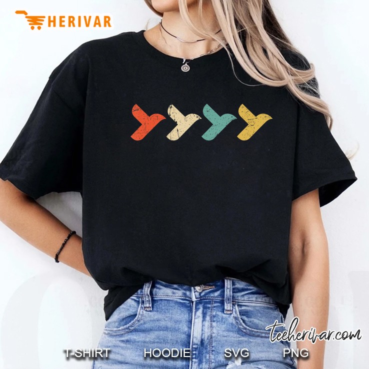 Retro Vintage Flying Bird And Birdwatching Ladies Tee
