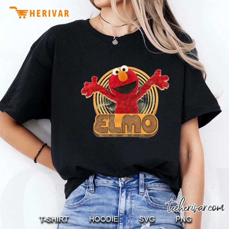 Sesame Street Elmo Iron On Ladies Tee