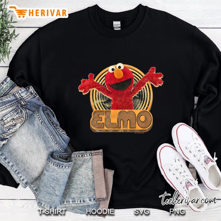 Sesame Street Elmo Iron On Sweatshirt