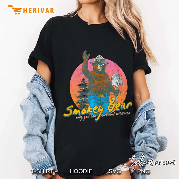 Smokey Bear Retro Smokey Bear Tank Top Hoodie