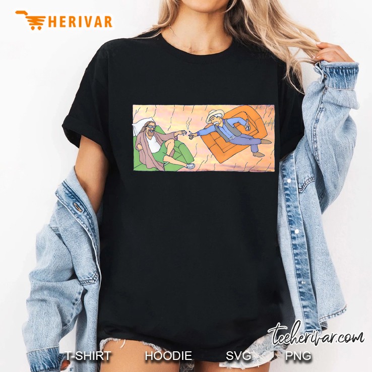 The Creation Of Dude Tee Shirt Ladies Tee