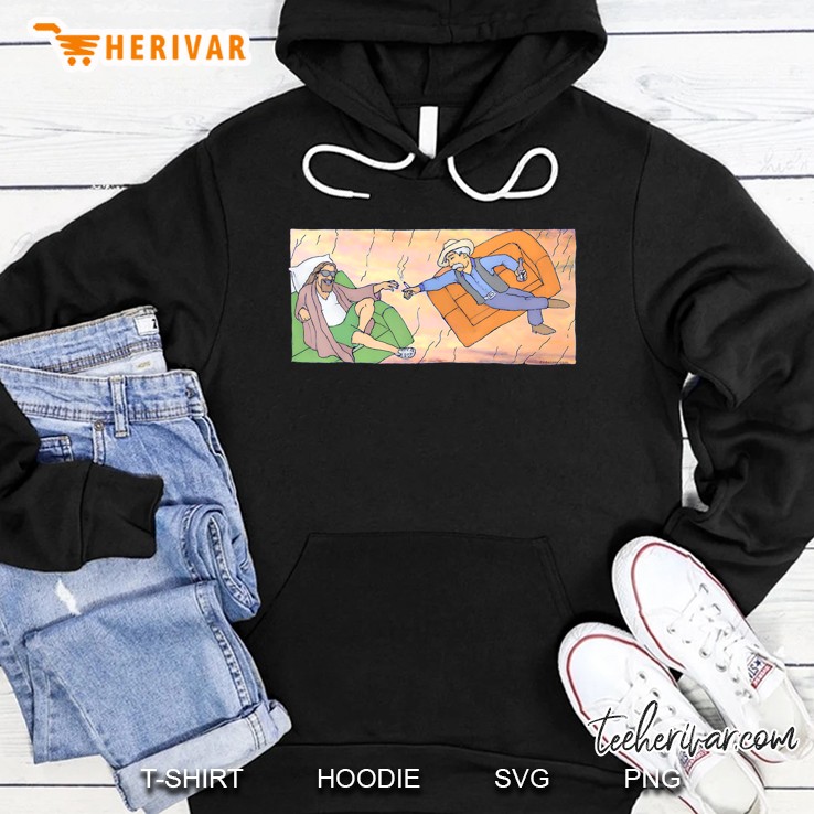 The Creation Of Dude Tee Shirt Hoodie