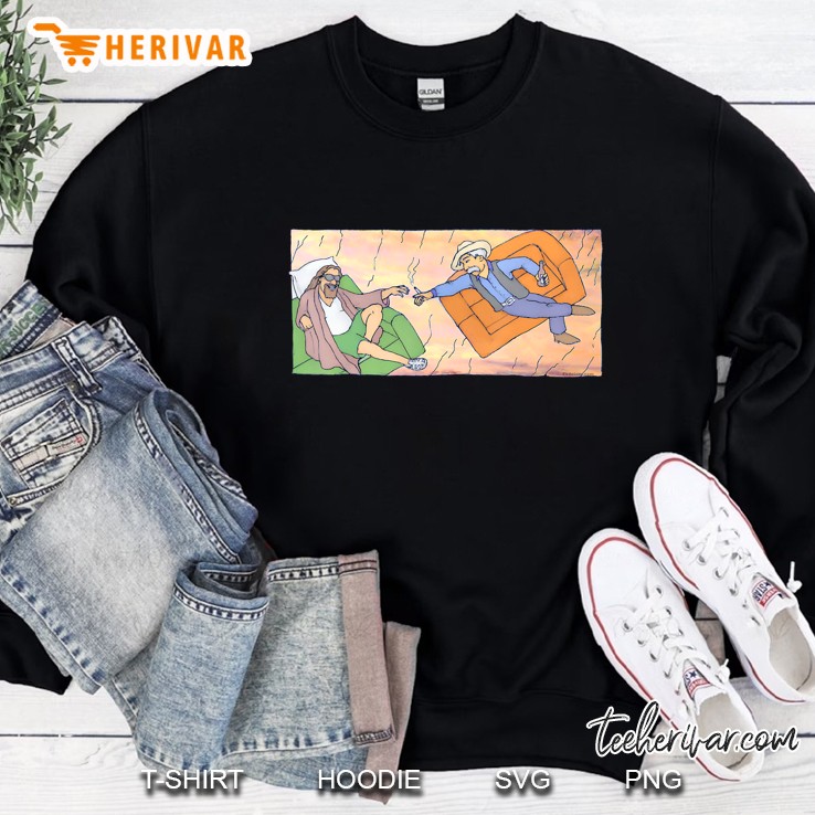The Creation Of Dude Tee Shirt Sweatshirt