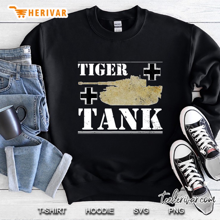 Tiger Tank - Historical World War 2 (Ww2) German Panzer Sweatshirt