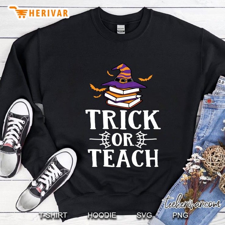 Trick Or Teach Witch Book Halloween Teacher Tee Mugs