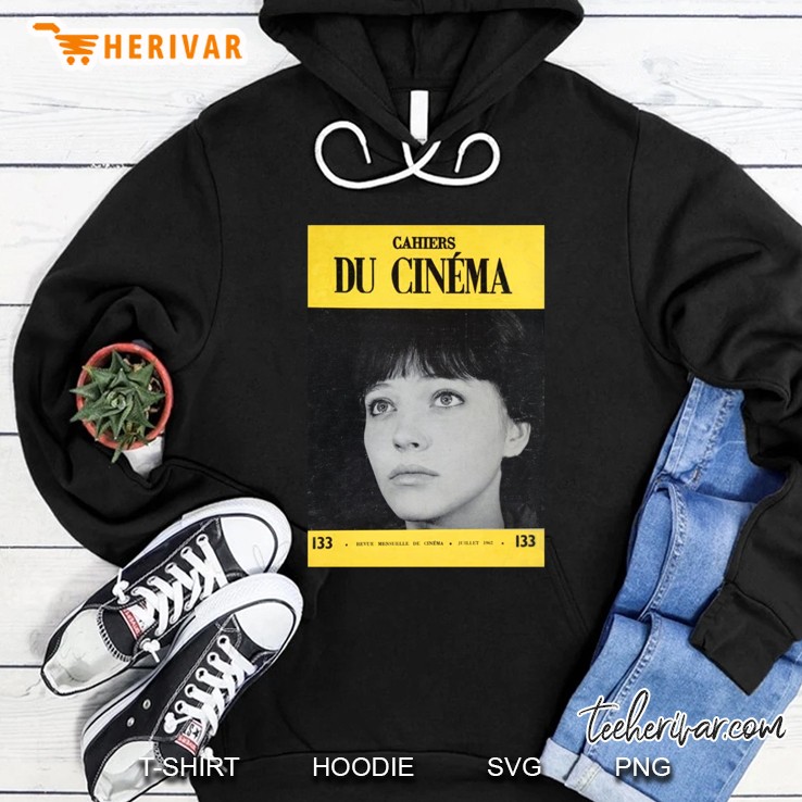 Anna Karina Cahiers Du Cinema French New Wave Vintage 60S Cover Vivre Sa Vie Hoodie