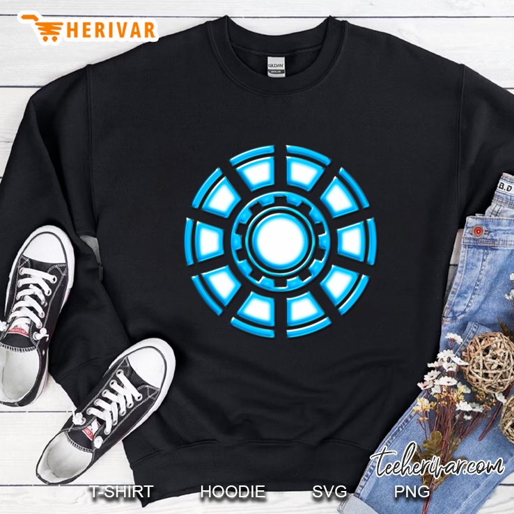 Arc Reactor, Comic, Hero, Superheroes Sweatshirt