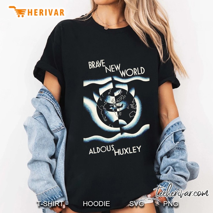 Brave New World First Edition Book Cover Ladies Tee