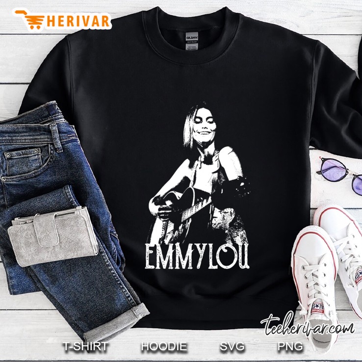 Emmylou - White Stencil Sweatshirt