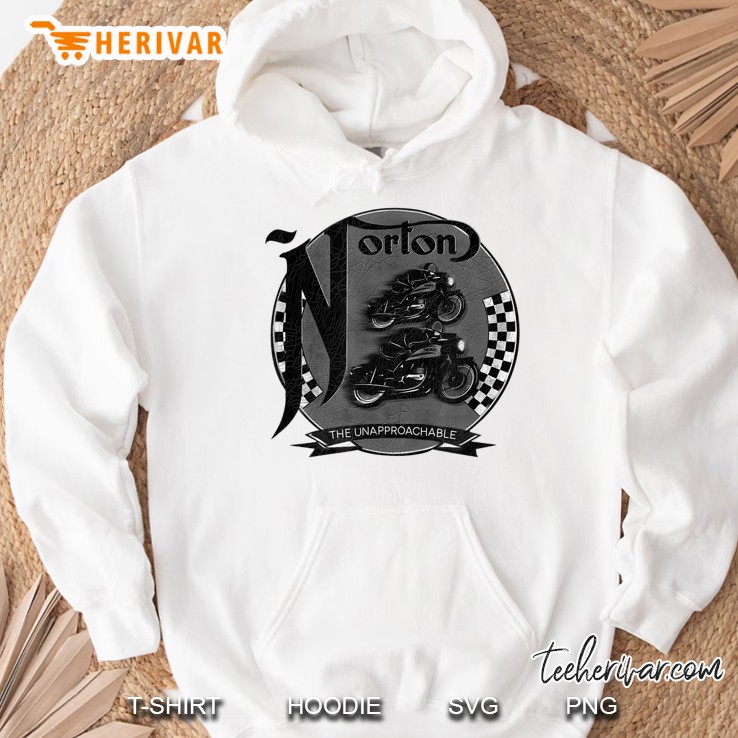 Vintage Norton Motorcycle Racers Hoodie