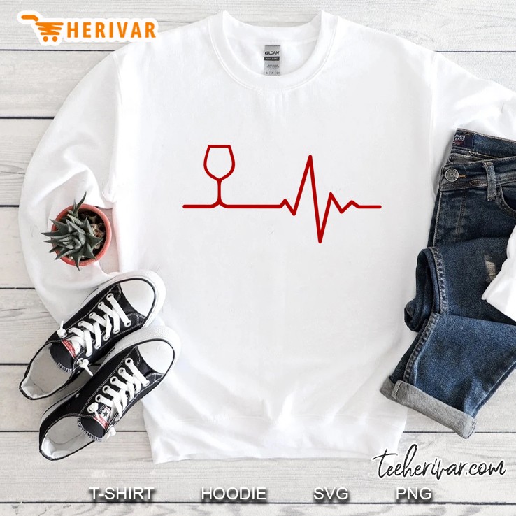 Red Wine Life Fitted Sweatshirt
