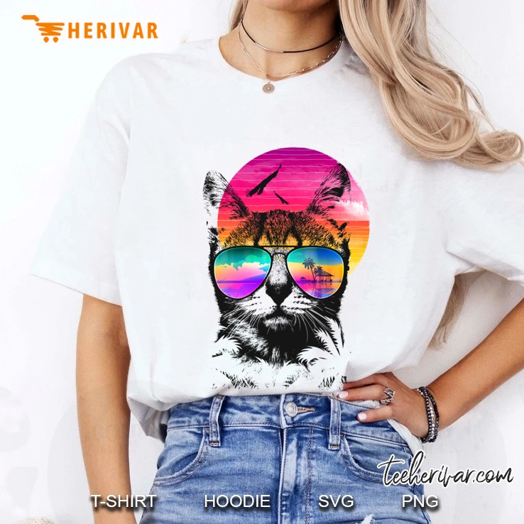Summer Cat Classic Ladies Tee