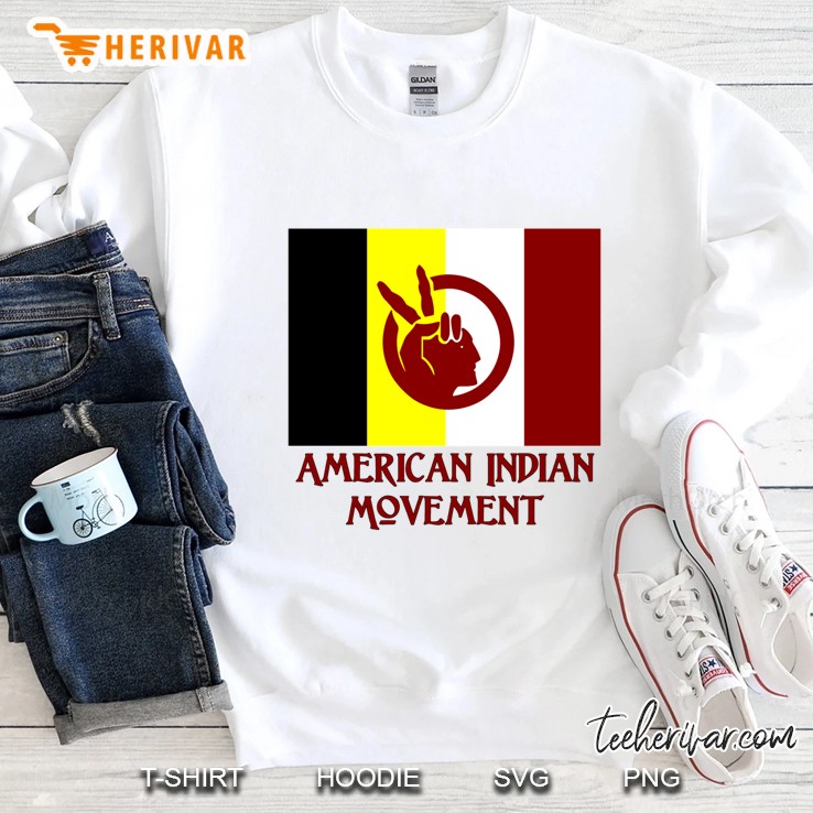 The American Indian Movement - Flag Sweatshirt
