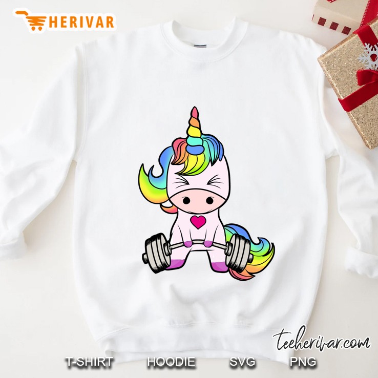 Unicorn Weightlifting Sweatshirt