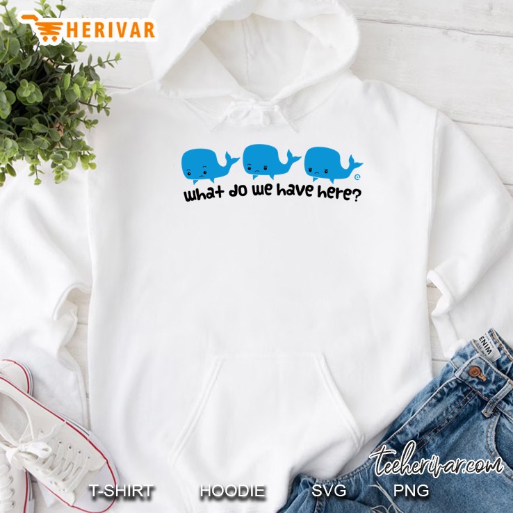 Whale Whale Whale (Dark Text) Hoodie