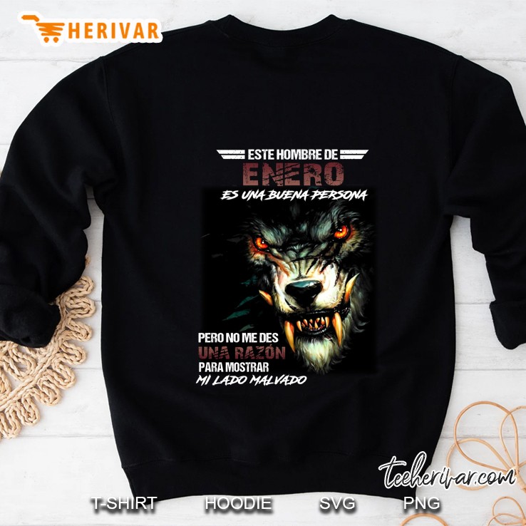 Este Hombre De Enero Es Una Buena Persona Sweatshirt