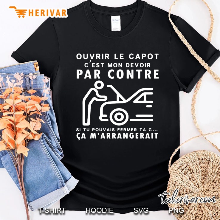 Ouvrir Le Capot C