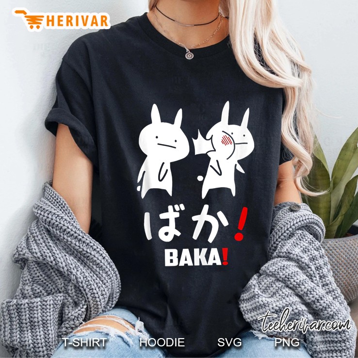 Anime Baka Rabbit Slap Japanese Hoodie