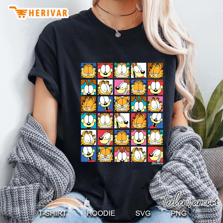 Garfield Expressions Collage Hoodie