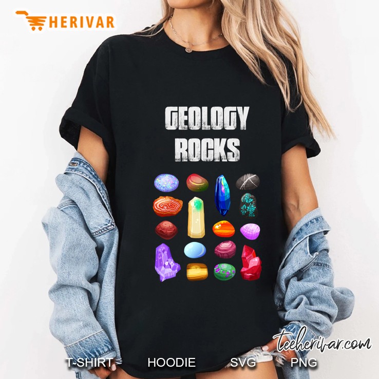 Geology Rocks - Funny Geologist Ladies Tee