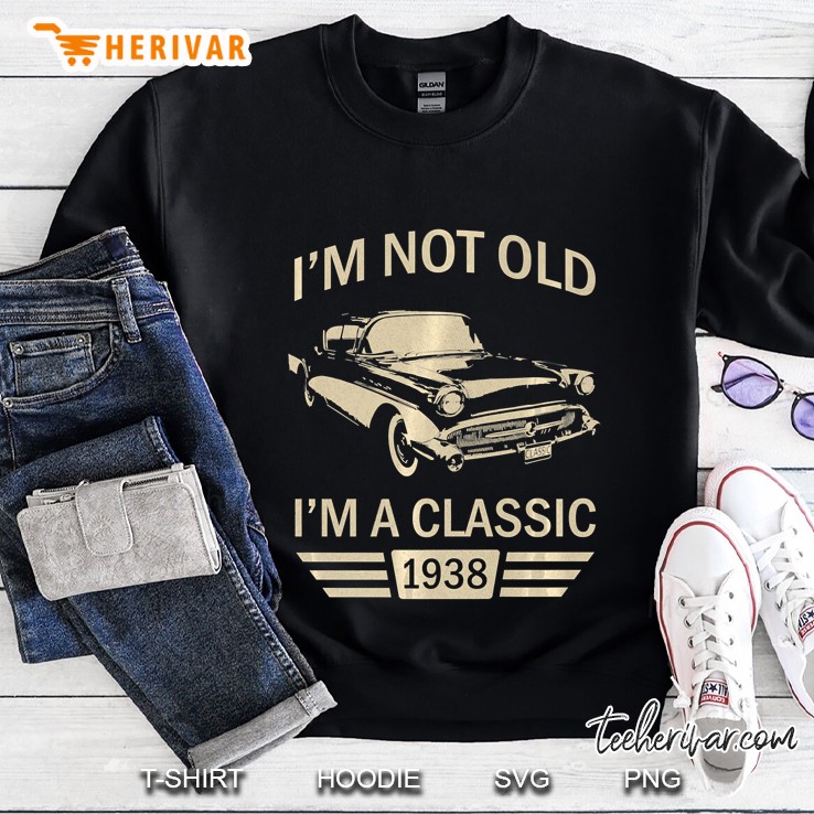 I'm Not Old I'm A Classic 1938 Vintage 80Th Birthday Tee Mugs