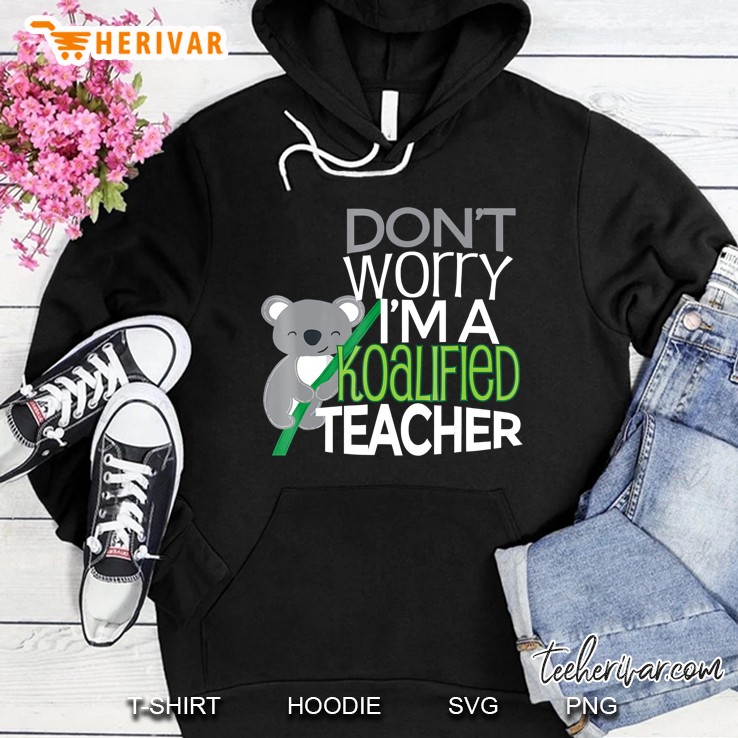 Koalified Teacher Koala Lovers High School Middle Hoodie