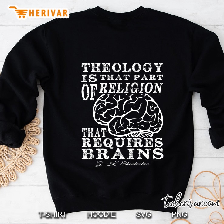 Theology Requires Brains Christian Mugs