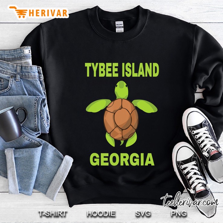 Tybee Island Family Vacation Georgia Sea Turtle Gift Sweatshirt