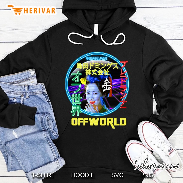 Blade Runner - Blimp Neon Spectacular Hoodie