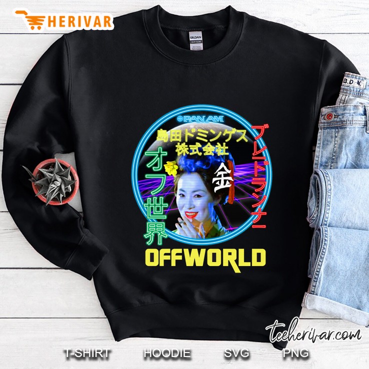 Blade Runner - Blimp Neon Spectacular Sweatshirt