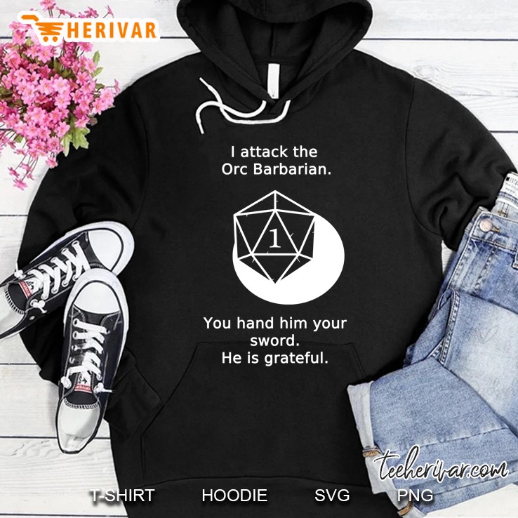 Dungeons And Fail - Critical Failure Attack Hoodie
