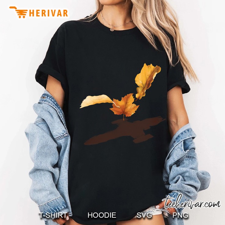 Leaf On The Wind Classic Ladies Tee