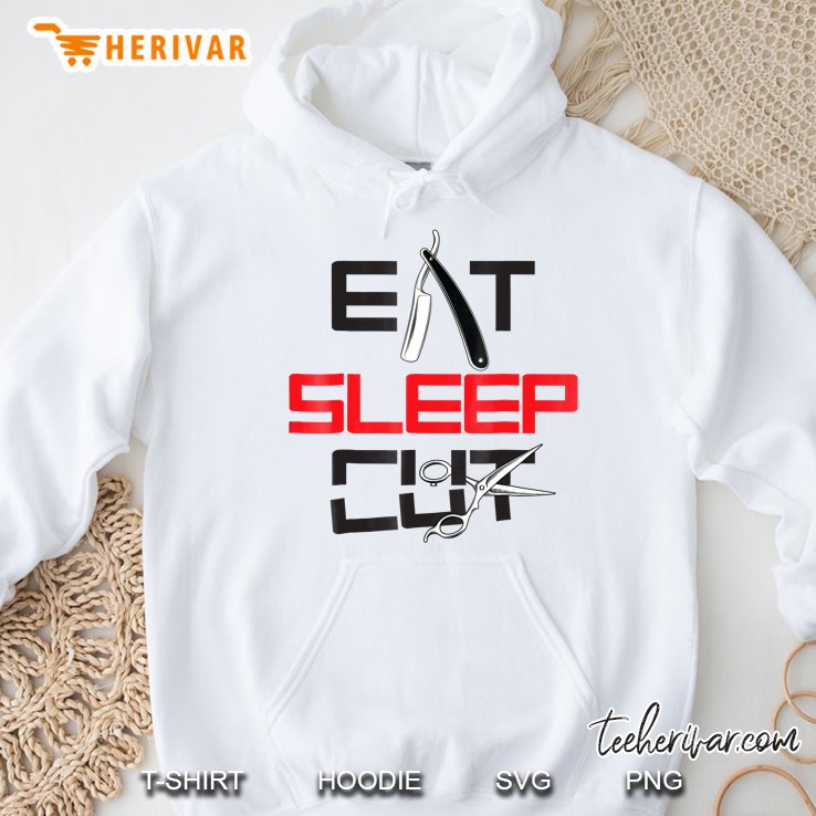 Barber Eat Sleep Cut Barbering Tshirt Graduation Mugs