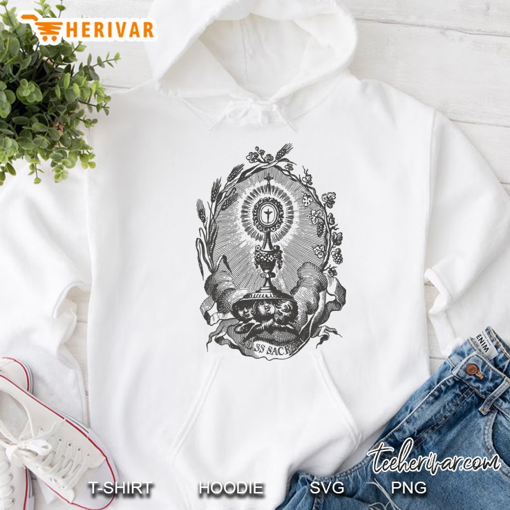 Holy Sacrament Eucharistic Adoration Catholic Hoodie